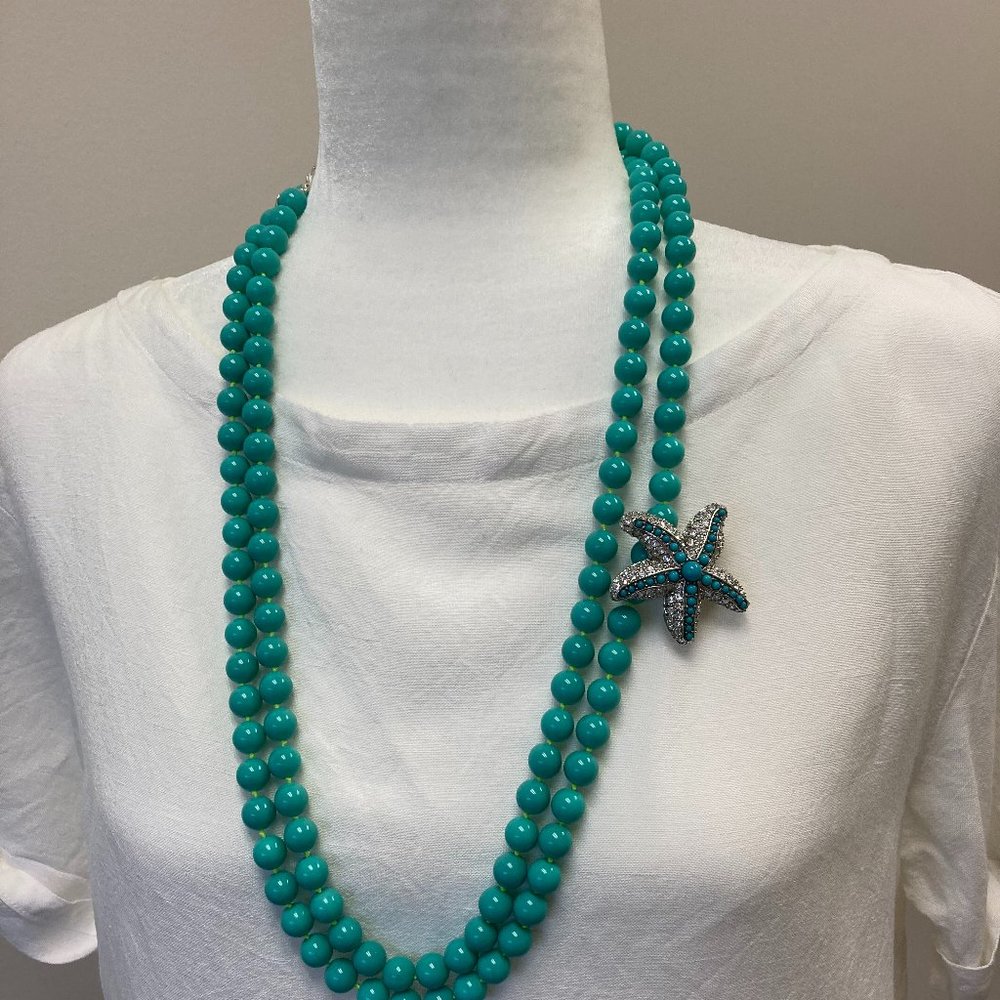 Necklace and broach